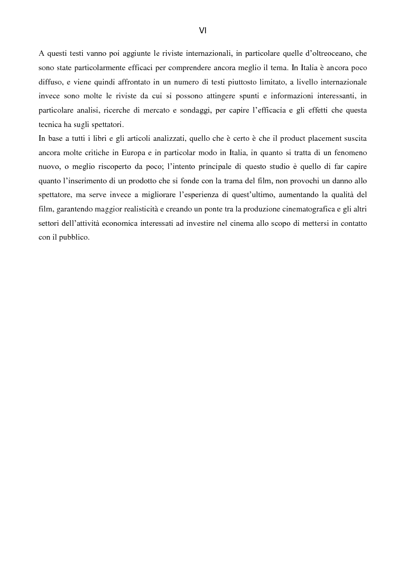 Anteprima della tesi: Il Product placement dalle origini ai giorni nostri, Pagina 7