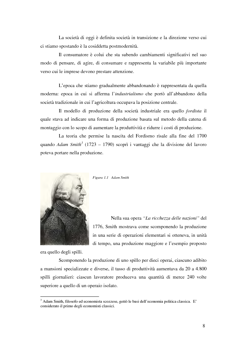 Anteprima della tesi: Mulino Bianco e la capacità di individuare e soddisfare un bisogno latente - L’uso della comunicazione integrata per mantenere e potenziare la brand image in un’epoca di cambiamento, Pagina 5