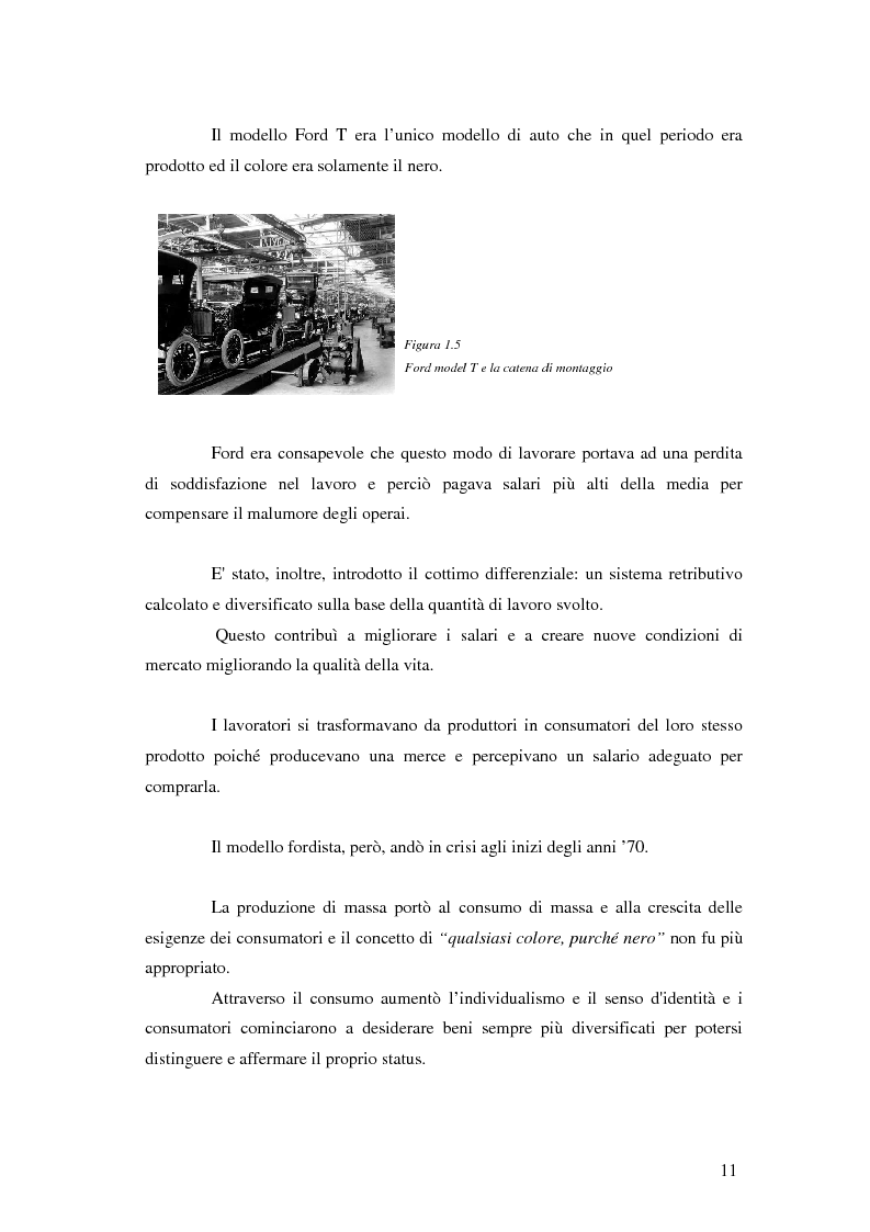 Anteprima della tesi: Mulino Bianco e la capacità di individuare e soddisfare un bisogno latente - L’uso della comunicazione integrata per mantenere e potenziare la brand image in un’epoca di cambiamento, Pagina 8