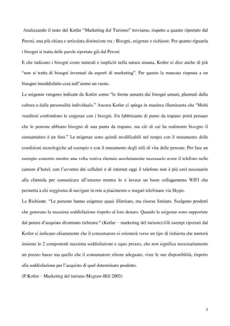 Anteprima della tesi: Web marketing per il turismo, Pagina 5