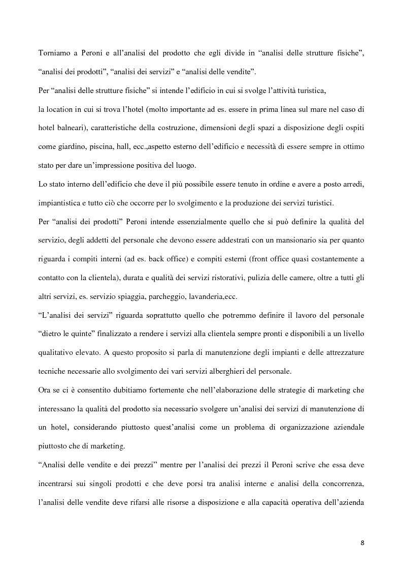 Anteprima della tesi: Web marketing per il turismo, Pagina 6