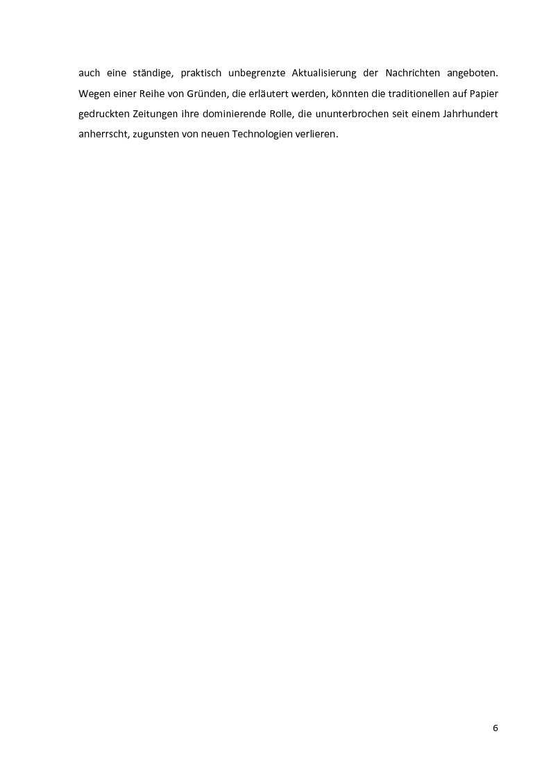 Anteprima della tesi: Journalistische Texte: Genres, Sprache, Neue Medien, Pagina 4