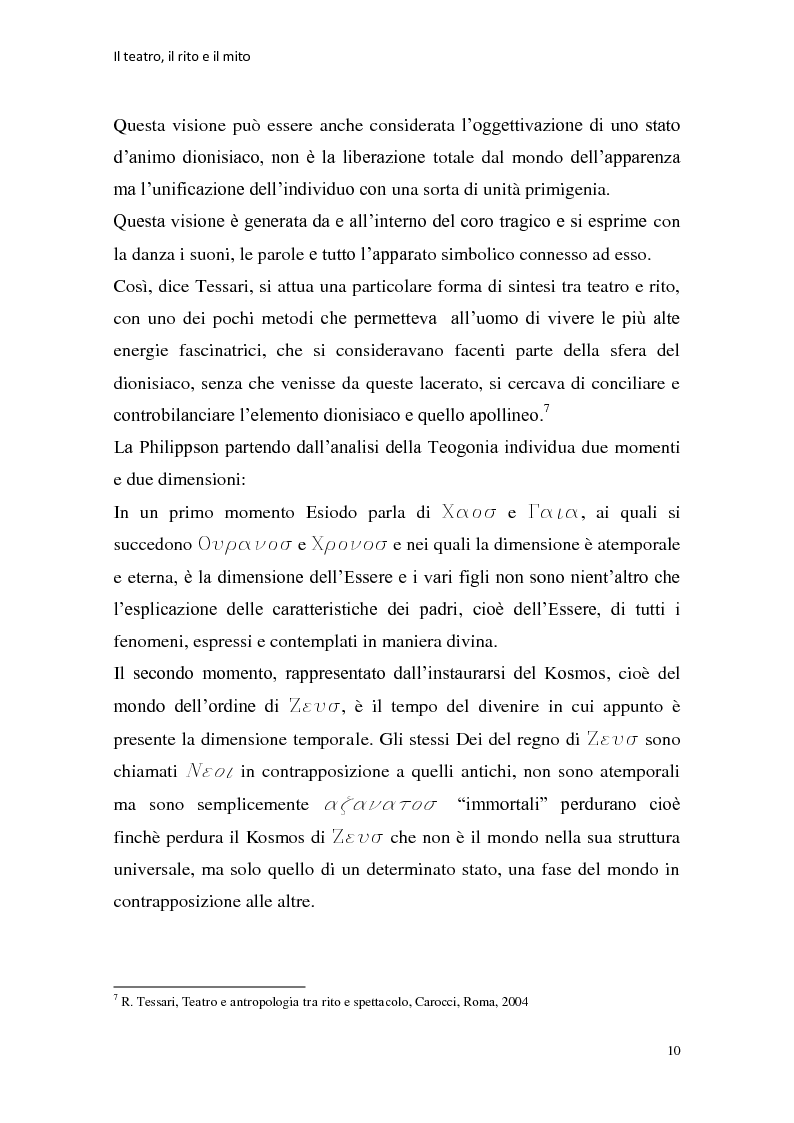 Anteprima della tesi: Rapporti tra teatralità e ritualità con particolare riferimento a Bartabas, Pagina 11