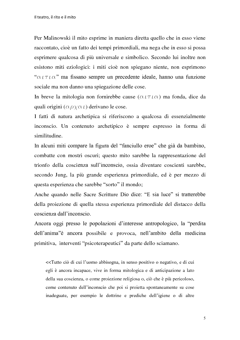 Anteprima della tesi: Rapporti tra teatralità e ritualità con particolare riferimento a Bartabas, Pagina 6