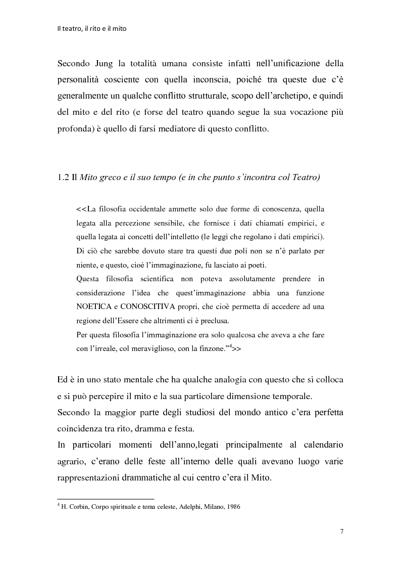 Anteprima della tesi: Rapporti tra teatralità e ritualità con particolare riferimento a Bartabas, Pagina 8