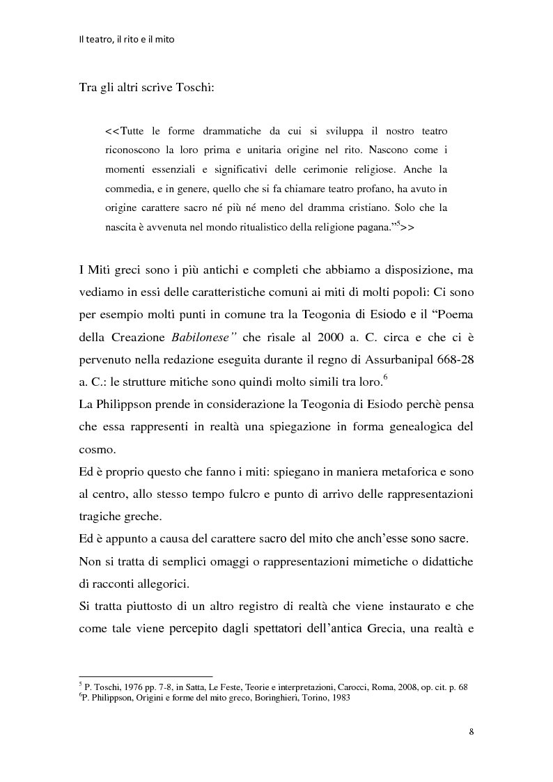 Anteprima della tesi: Rapporti tra teatralità e ritualità con particolare riferimento a Bartabas, Pagina 9