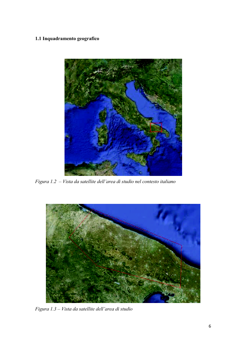 Anteprima della tesi: Analisi multitemporale (1815-2010) delle variazioni dell'uso del suolo (Murgia, Puglia): conseguenze sulle risorse idriche sotterranee, Pagina 5