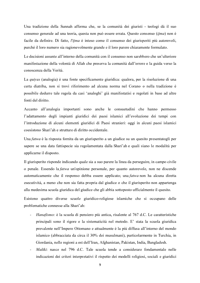 Anteprima della tesi: Finanza islamica: le peculiarità dei fondi islamici; il caso BNP Asset Management., Pagina 8
