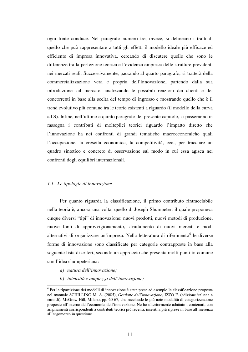 Anteprima della tesi: Il ruolo dei fondi pubblici nel finanziamento all'innovazione. Il caso della E++ S.r.l., Pagina 10