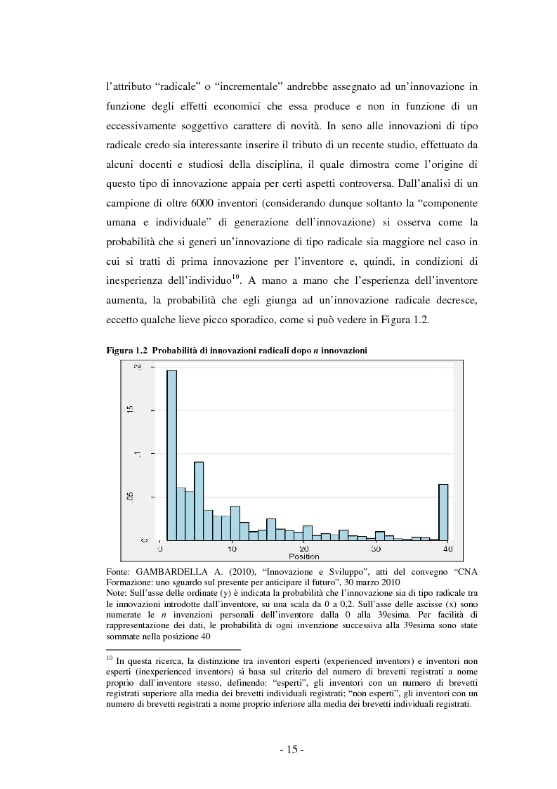 Anteprima della tesi: Il ruolo dei fondi pubblici nel finanziamento all'innovazione. Il caso della E++ S.r.l., Pagina 14