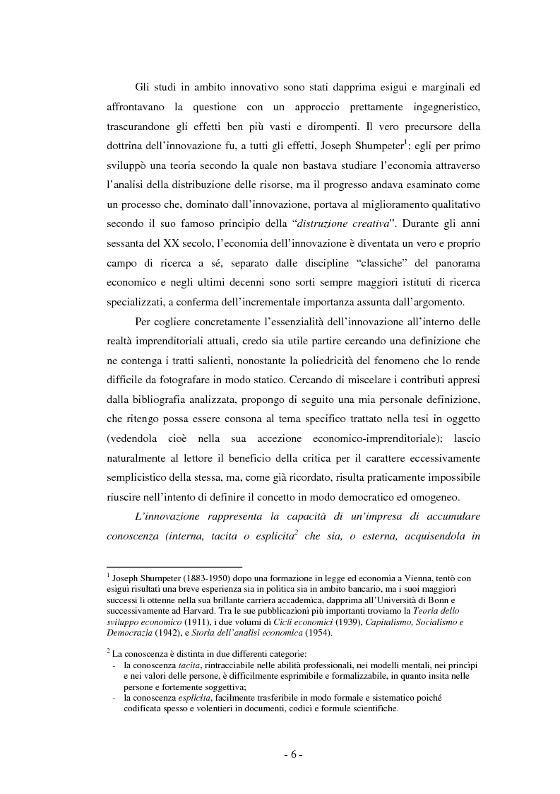 Anteprima della tesi: Il ruolo dei fondi pubblici nel finanziamento all'innovazione. Il caso della E++ S.r.l., Pagina 5