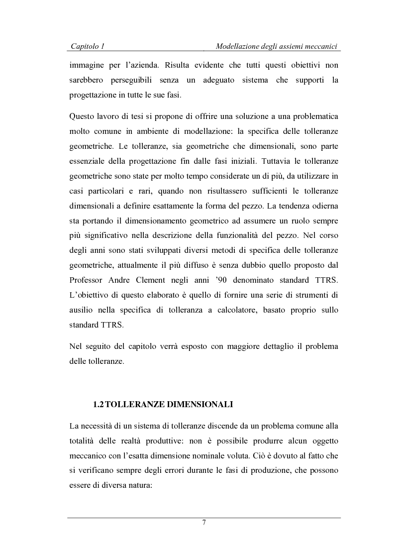 Anteprima della tesi: Uno strumento assistito dal calcolatore per la modellazione degli assiemi meccanici basato sulla teoria TTRS, Pagina 3