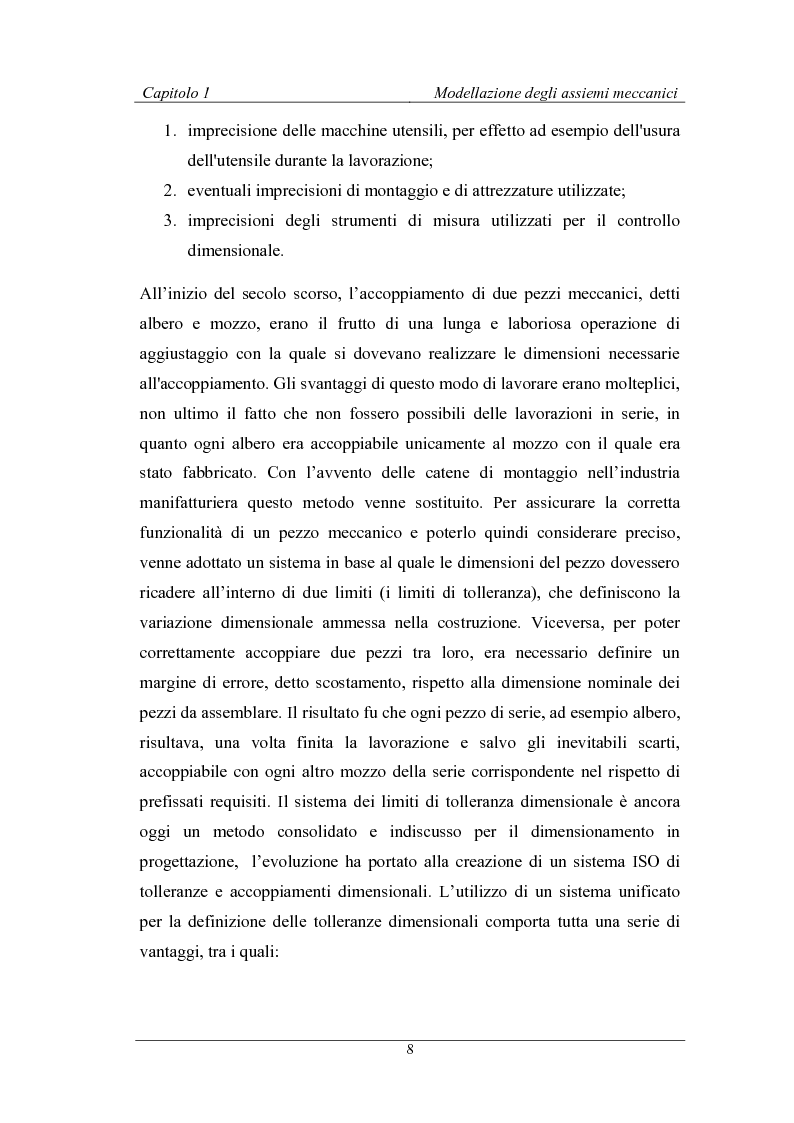 Anteprima della tesi: Uno strumento assistito dal calcolatore per la modellazione degli assiemi meccanici basato sulla teoria TTRS, Pagina 4