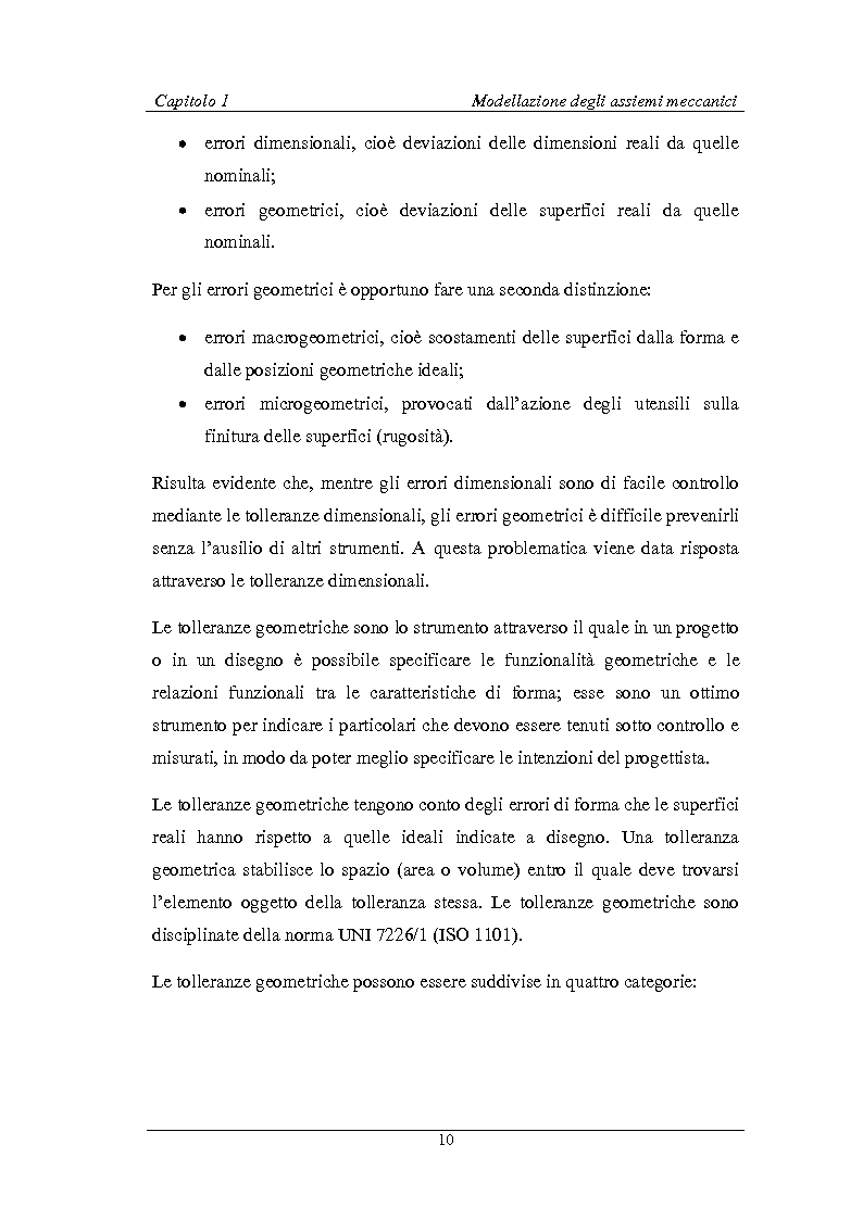 Anteprima della tesi: Uno strumento assistito dal calcolatore per la modellazione degli assiemi meccanici basato sulla teoria TTRS, Pagina 6