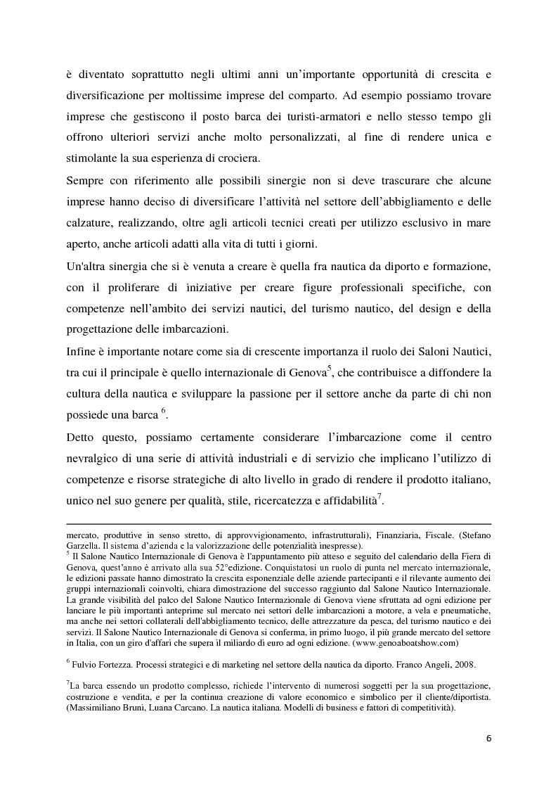 Anteprima della tesi: Il settore della nautica e la crisi. Il caso del riposizionamento competitivo di General s.r.l., Pagina 5