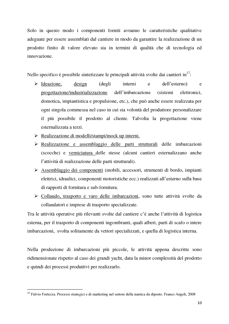 Anteprima della tesi: Il settore della nautica e la crisi. Il caso del riposizionamento competitivo di General s.r.l., Pagina 9