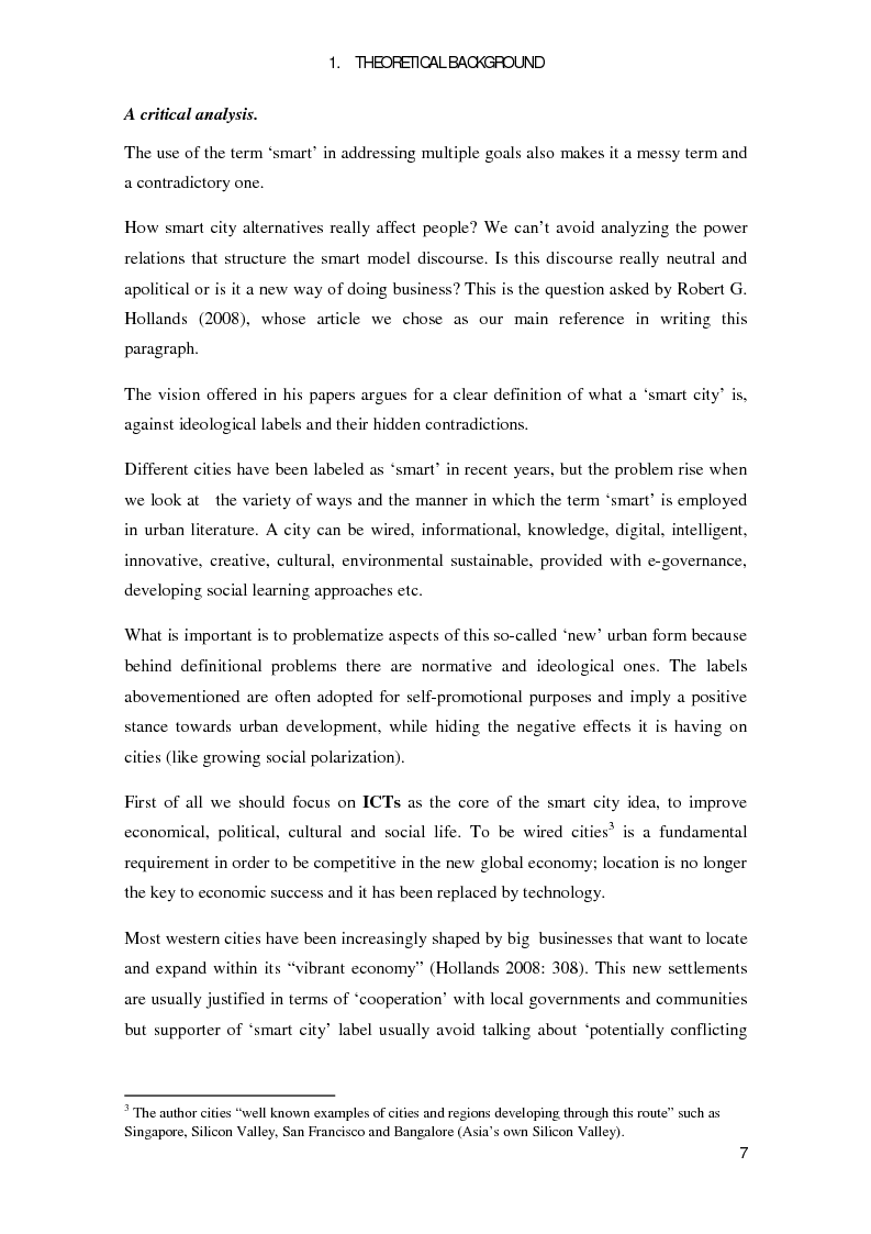 Anteprima della tesi: How the "smart city" model matches equity issues. A comparative study of Stcokholm and Torino., Pagina 12