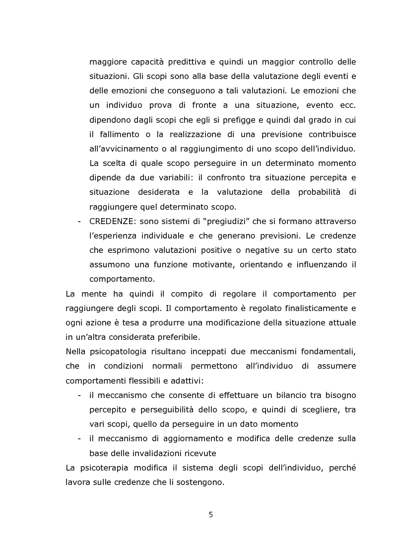 Anteprima della tesi: Teorie psicologiche ingenue sull'agorafobia nei forum on-line, Pagina 6