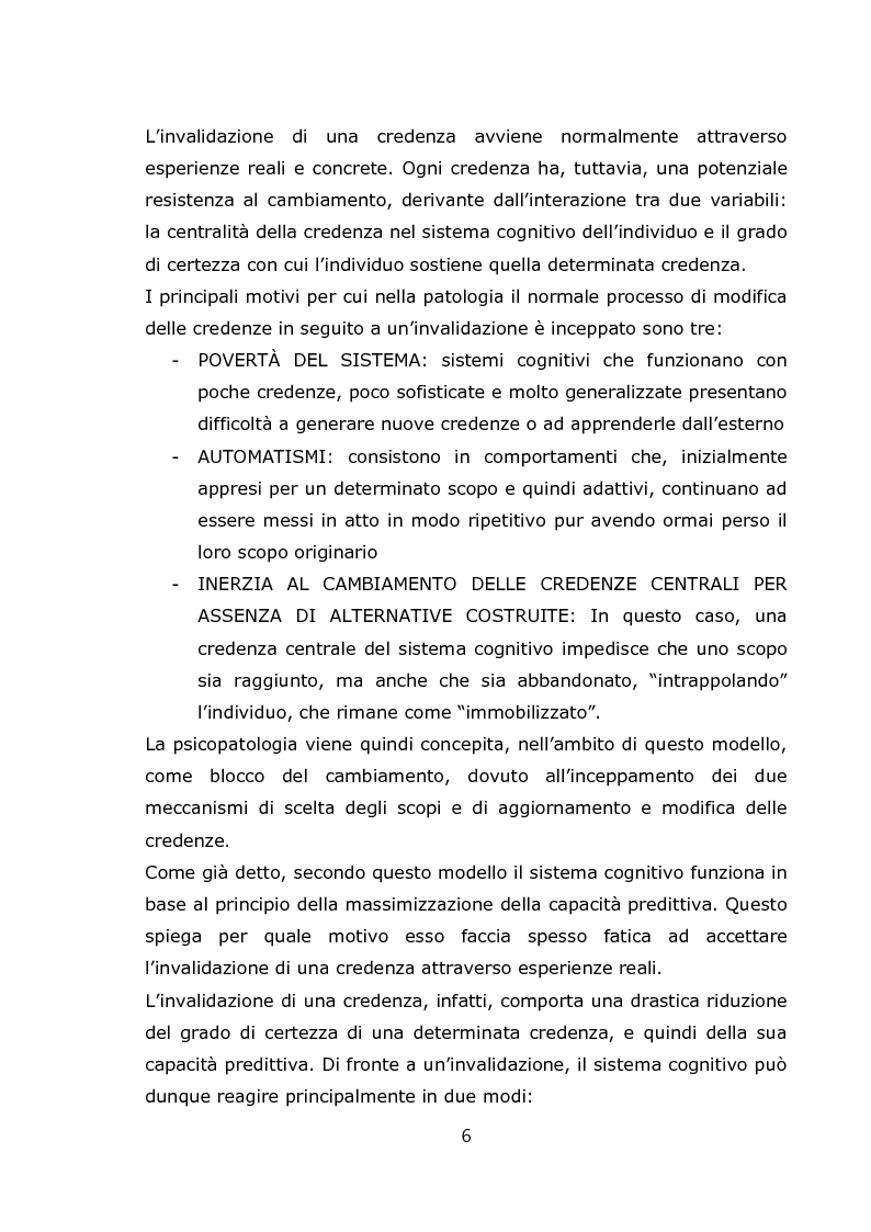 Anteprima della tesi: Teorie psicologiche ingenue sull'agorafobia nei forum on-line, Pagina 7