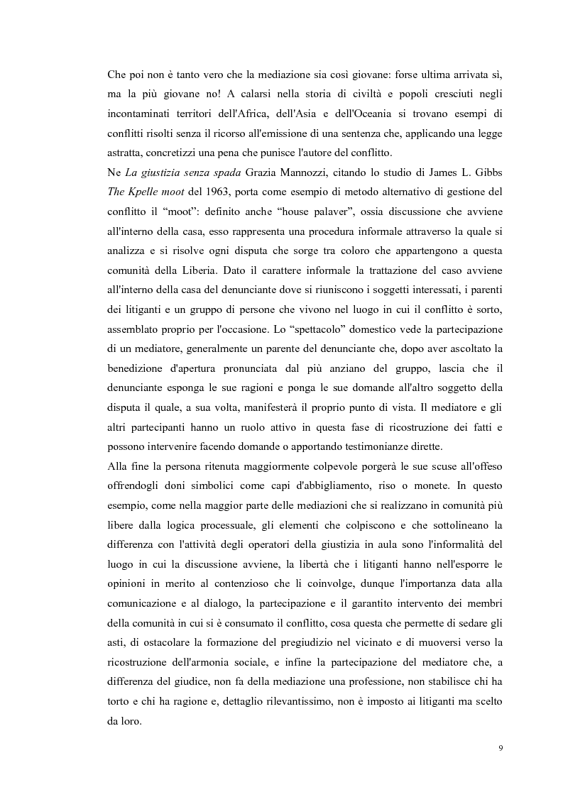 Anteprima della tesi: Ripensare Riparando. Riflessione sulla dimensione psicologica della mediazione penale., Pagina 6