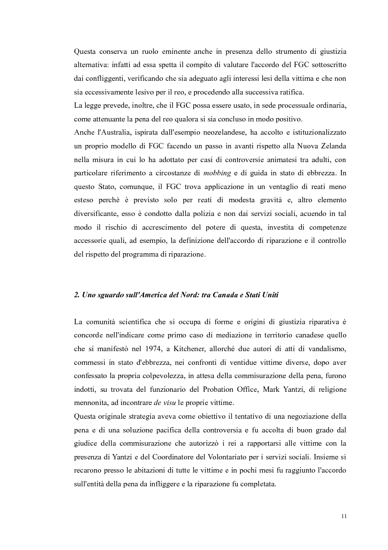 Anteprima della tesi: Ripensare Riparando. Riflessione sulla dimensione psicologica della mediazione penale., Pagina 8