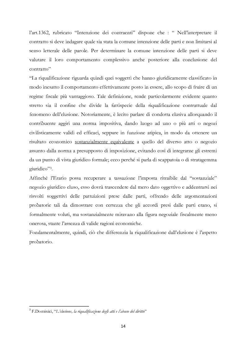 Anteprima della tesi: Elusione fiscale e abuso del diritto nelle operazioni straordinarie d'impresa, Pagina 9
