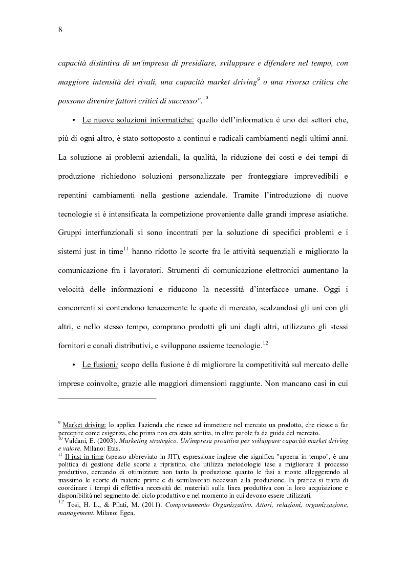Anteprima della tesi: Il Significato del Change Management, Pagina 9