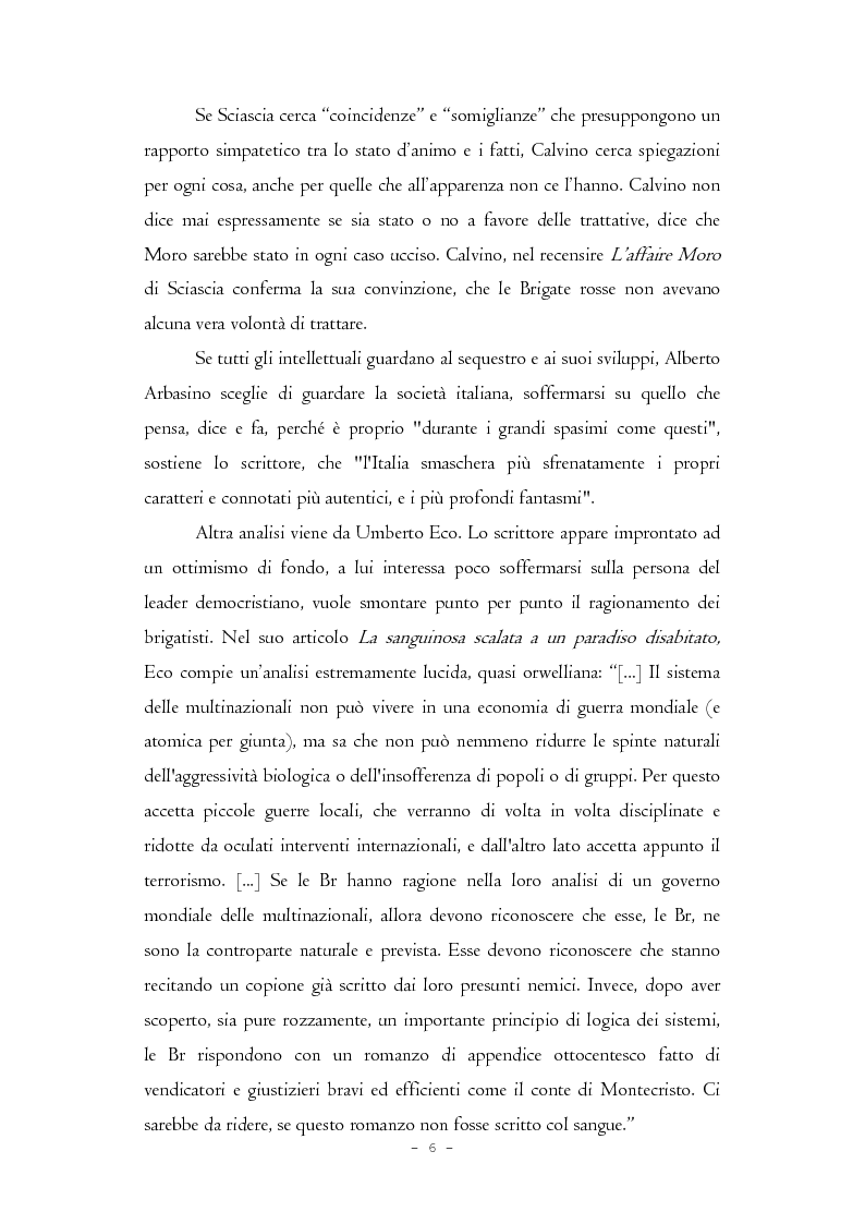 Anteprima della tesi: Il caso Moro e gli intellettuali, Pagina 6