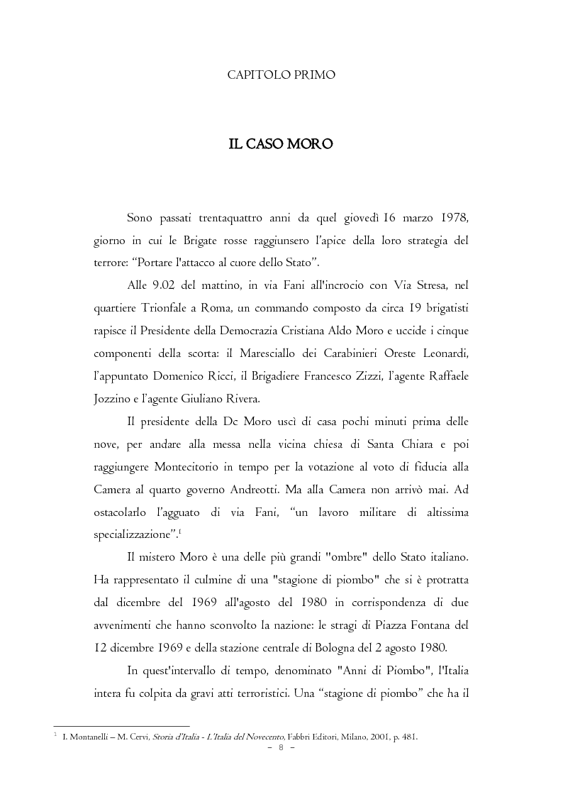 Anteprima della tesi: Il caso Moro e gli intellettuali, Pagina 8
