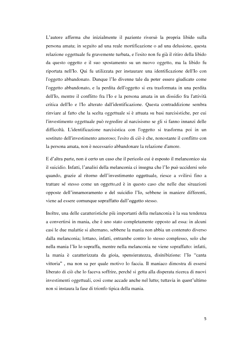 Anteprima della tesi: Un percorso melanconico, Pagina 3