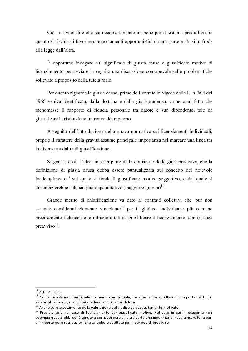 Anteprima della tesi: La ricerca della flessibilità. Competitività e tutele nel mercato globale, Pagina 11