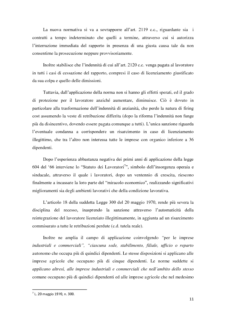 Anteprima della tesi: La ricerca della flessibilità. Competitività e tutele nel mercato globale, Pagina 8