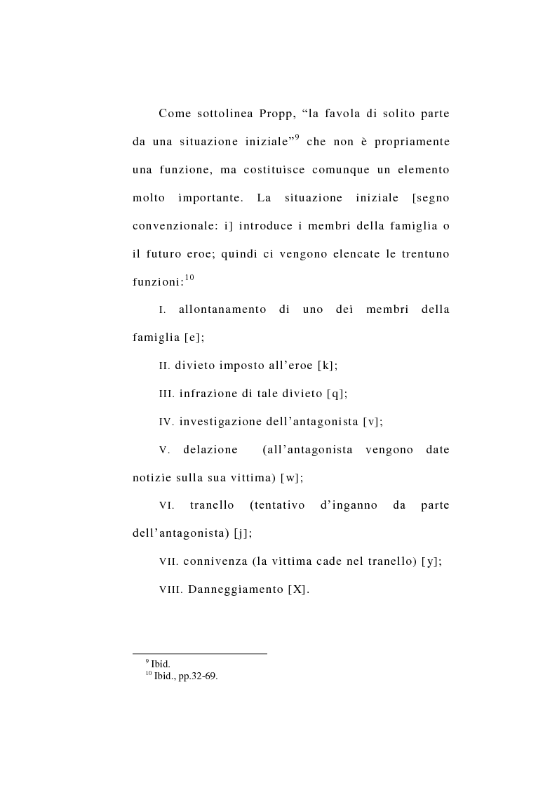 Anteprima della tesi: La favola e il mito dell'eroe. Analisi strutturale di tre classici della letteratura indiana americana contemporanea, Pagina 6