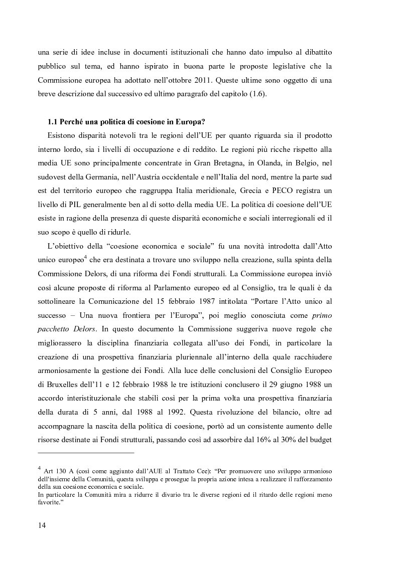 Anteprima della tesi: Valutare la politica di coesione dell'UE: l'approccio quantitativo dei modelli macroeconomici, Pagina 7