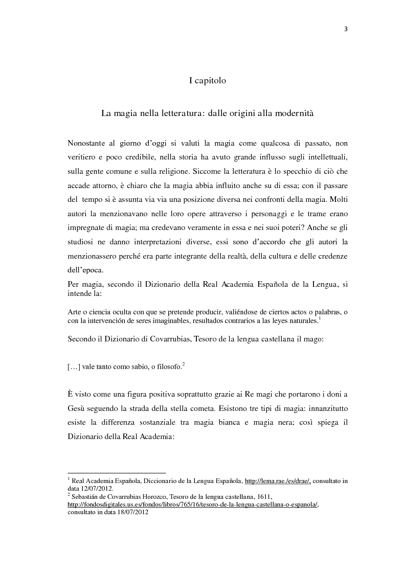 Anteprima della tesi: ''Y todo era burla y mentira''; la magia di Celestina tra Fernando de Rojas e Feliciano de Silva, Pagina 3