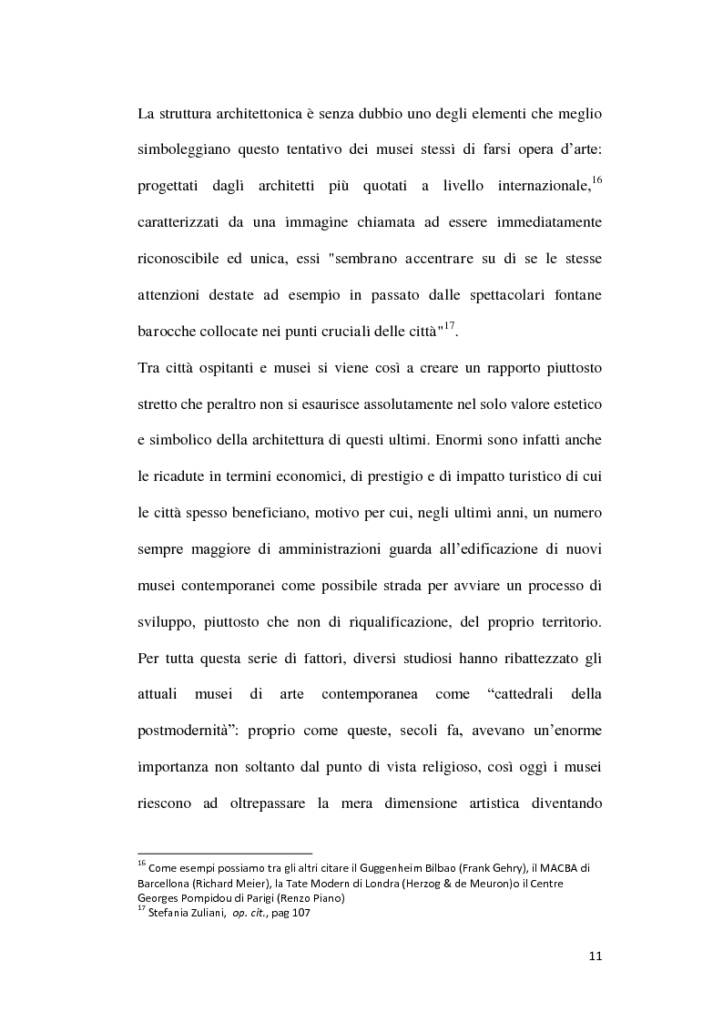 Anteprima della tesi: La comunicazione web dei musei di arte contemporanea, Pagina 12