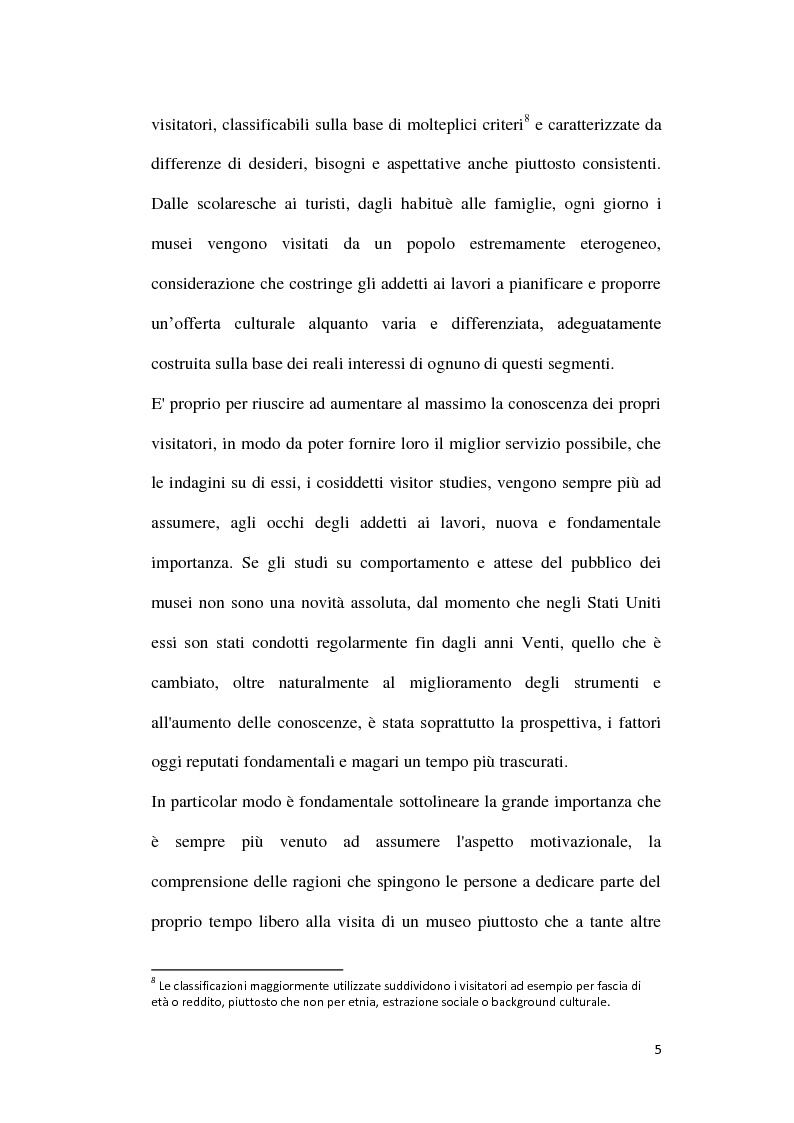 Anteprima della tesi: La comunicazione web dei musei di arte contemporanea, Pagina 6