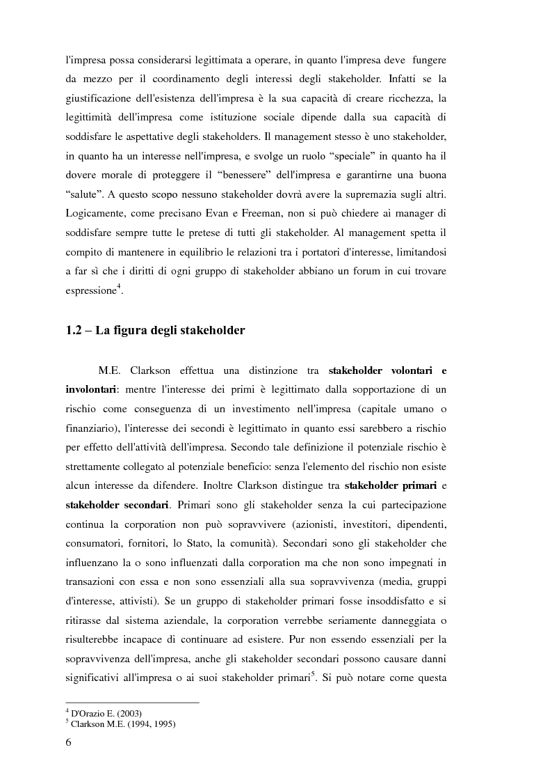 Anteprima della tesi: Business Ethics: creare valore sostenibile e condiviso attraverso la Corporate Social Responsibility, Pagina 7