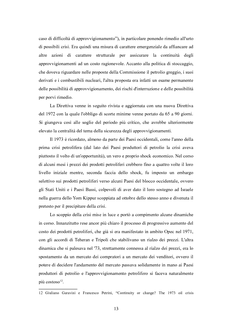 Anteprima della tesi: Le politiche per l'energia dell'Unione europea e le relazioni con l'area del Mar Caspio, 1989-1999., Pagina 12