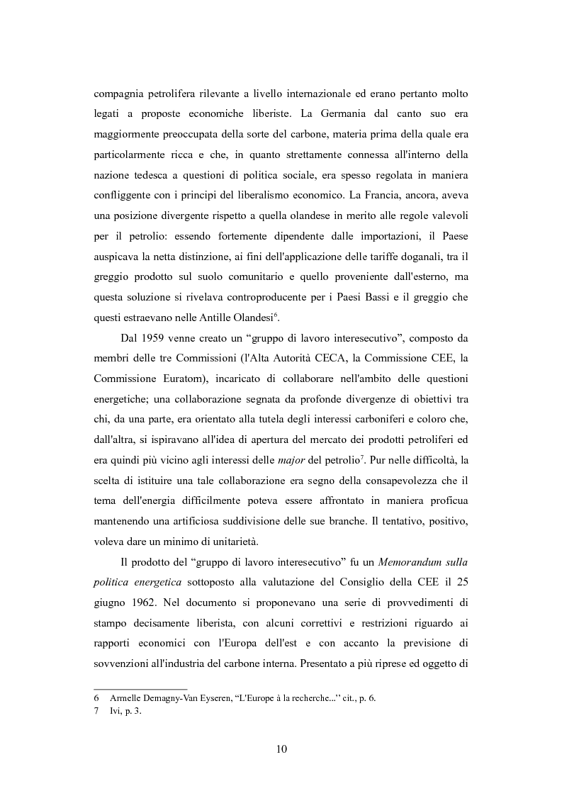 Anteprima della tesi: Le politiche per l'energia dell'Unione europea e le relazioni con l'area del Mar Caspio, 1989-1999., Pagina 9