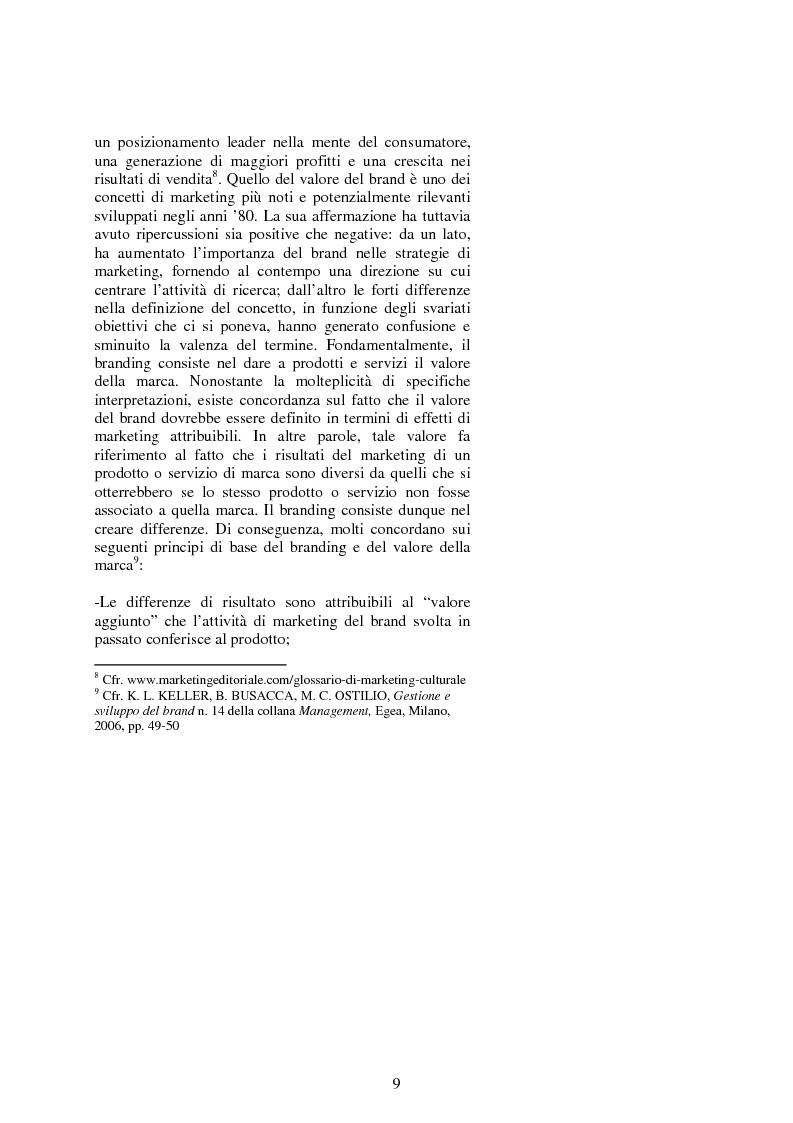 Anteprima della tesi: Il valore strategico della marca nel retail. Il caso Montblanc, Pagina 10