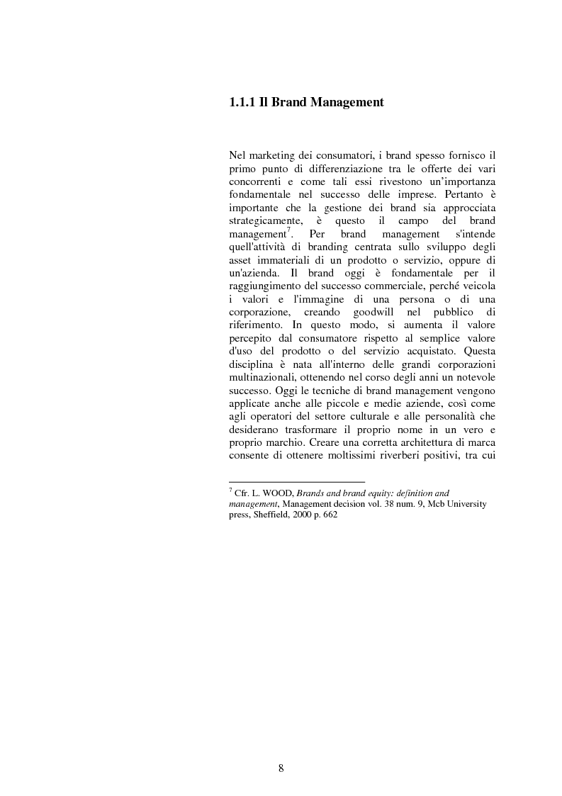 Anteprima della tesi: Il valore strategico della marca nel retail. Il caso Montblanc, Pagina 9