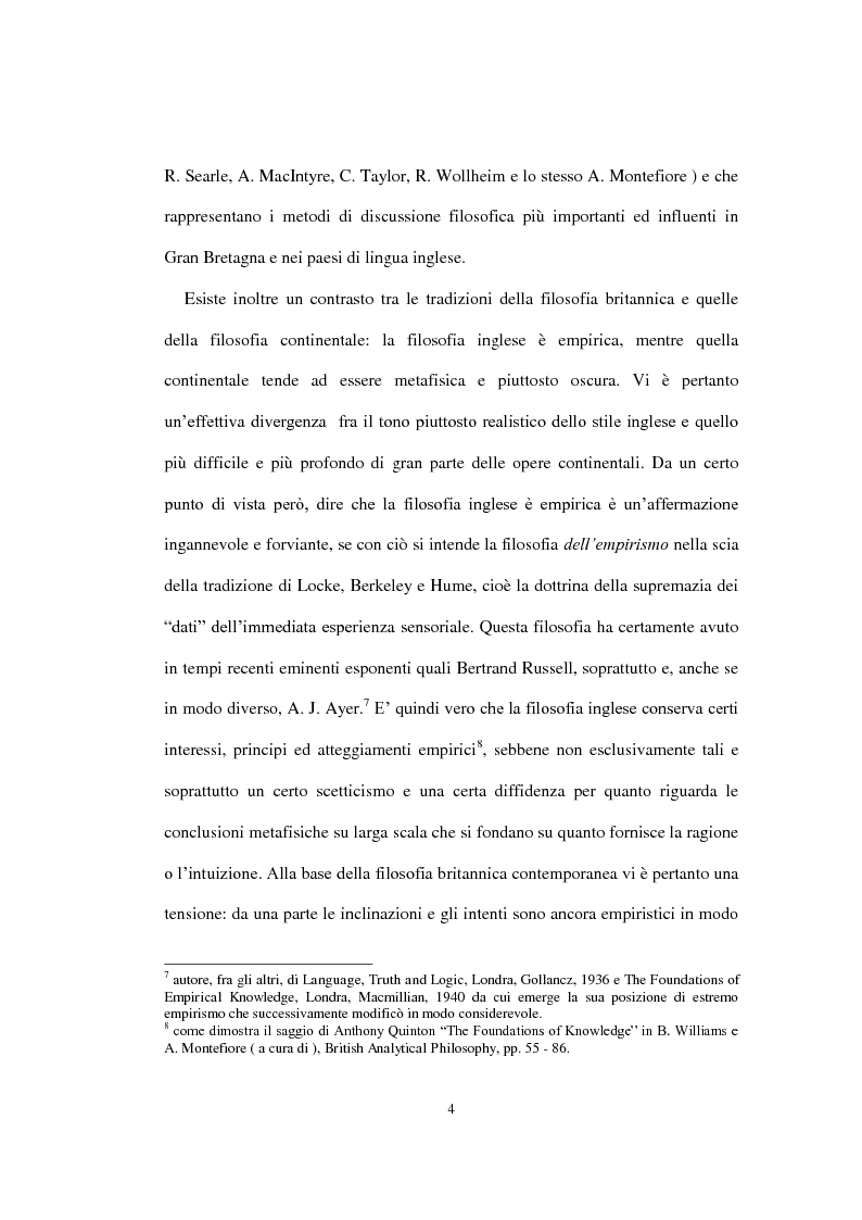 Anteprima della tesi: La concezione della morale di Bernard Williams; con un saggio di traduzione da “Morality”, 1972, Pagina 5