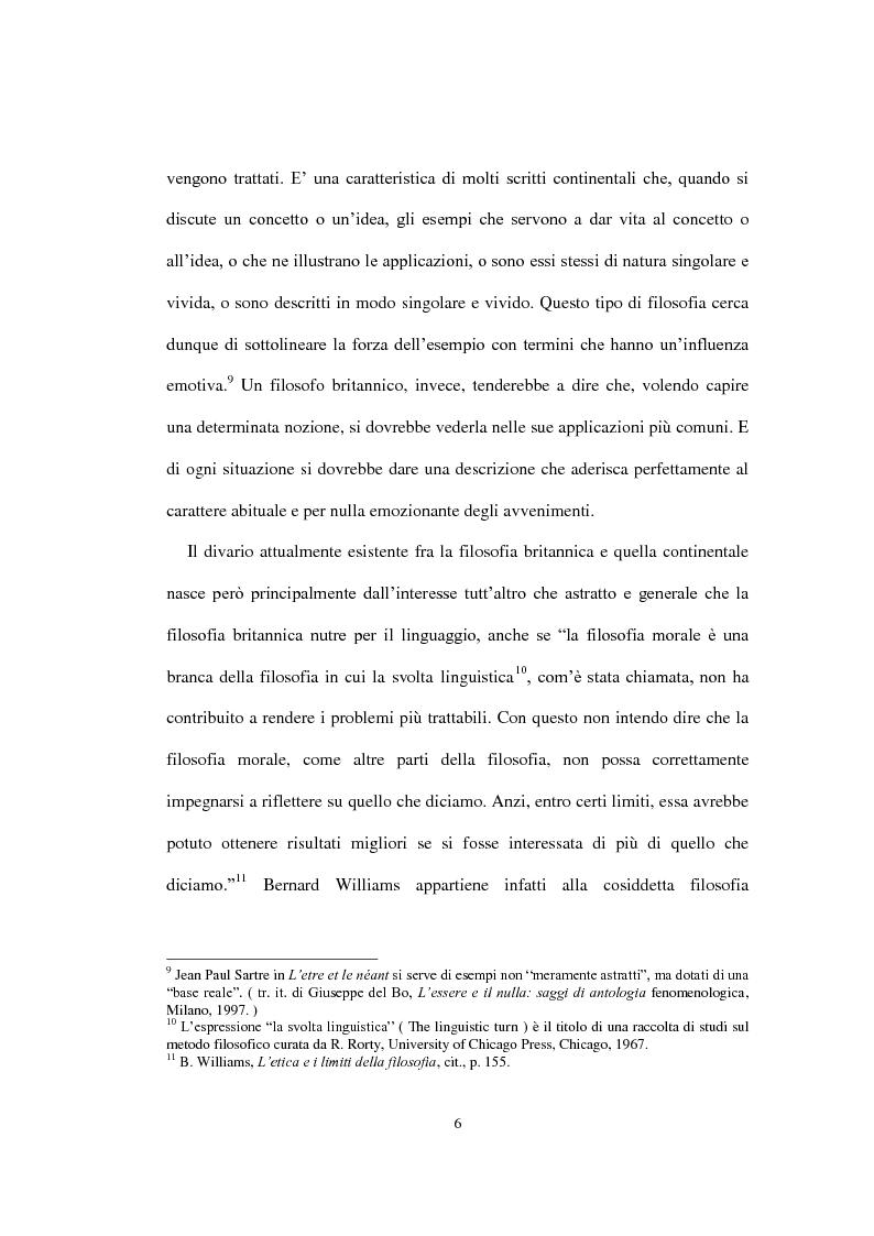 Anteprima della tesi: La concezione della morale di Bernard Williams; con un saggio di traduzione da “Morality”, 1972, Pagina 7