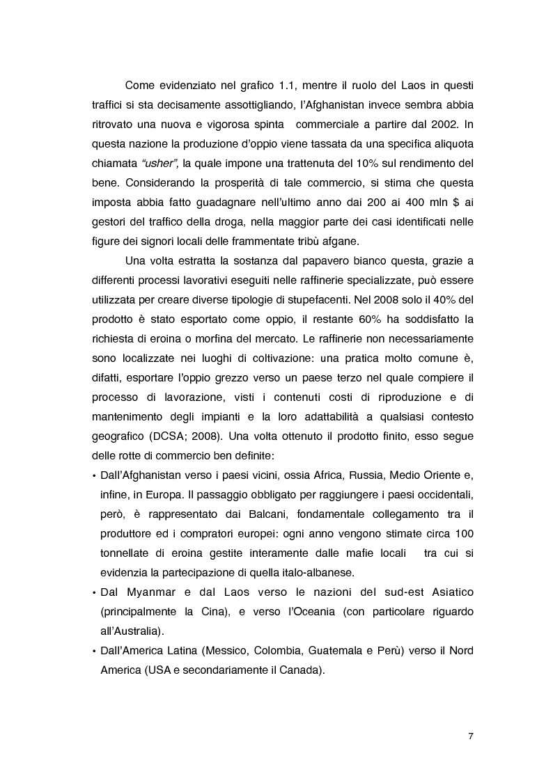 Anteprima della tesi: Overdose da Proibizionismo: un'analisi economica del mercato delle sostanze stupefacenti, Pagina 8