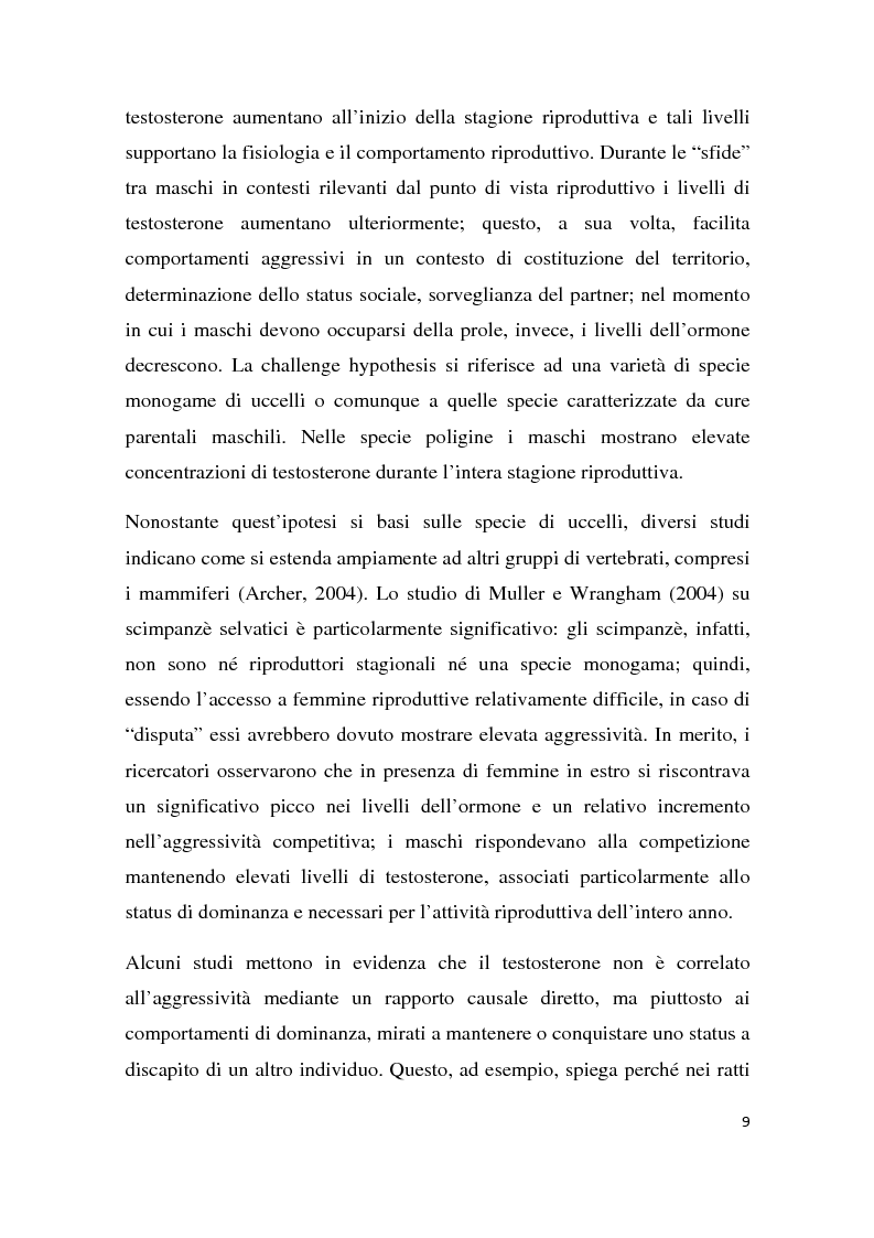 Anteprima della tesi: Effetti degli inibitori della fosfodiesterasi-5 (PDE-5) sul comportamento agonistico e sessuale in un modello animale, Pagina 6