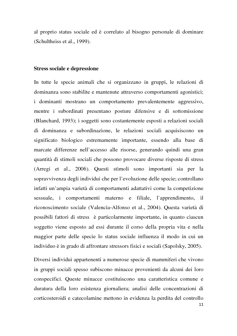 Anteprima della tesi: Effetti degli inibitori della fosfodiesterasi-5 (PDE-5) sul comportamento agonistico e sessuale in un modello animale, Pagina 8