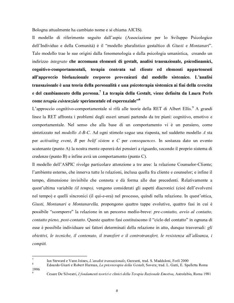 Anteprima della tesi: Raccontarsi attraverso l'arte, il counseling nel processo esperenziale dell'espressione artistica, Pagina 5