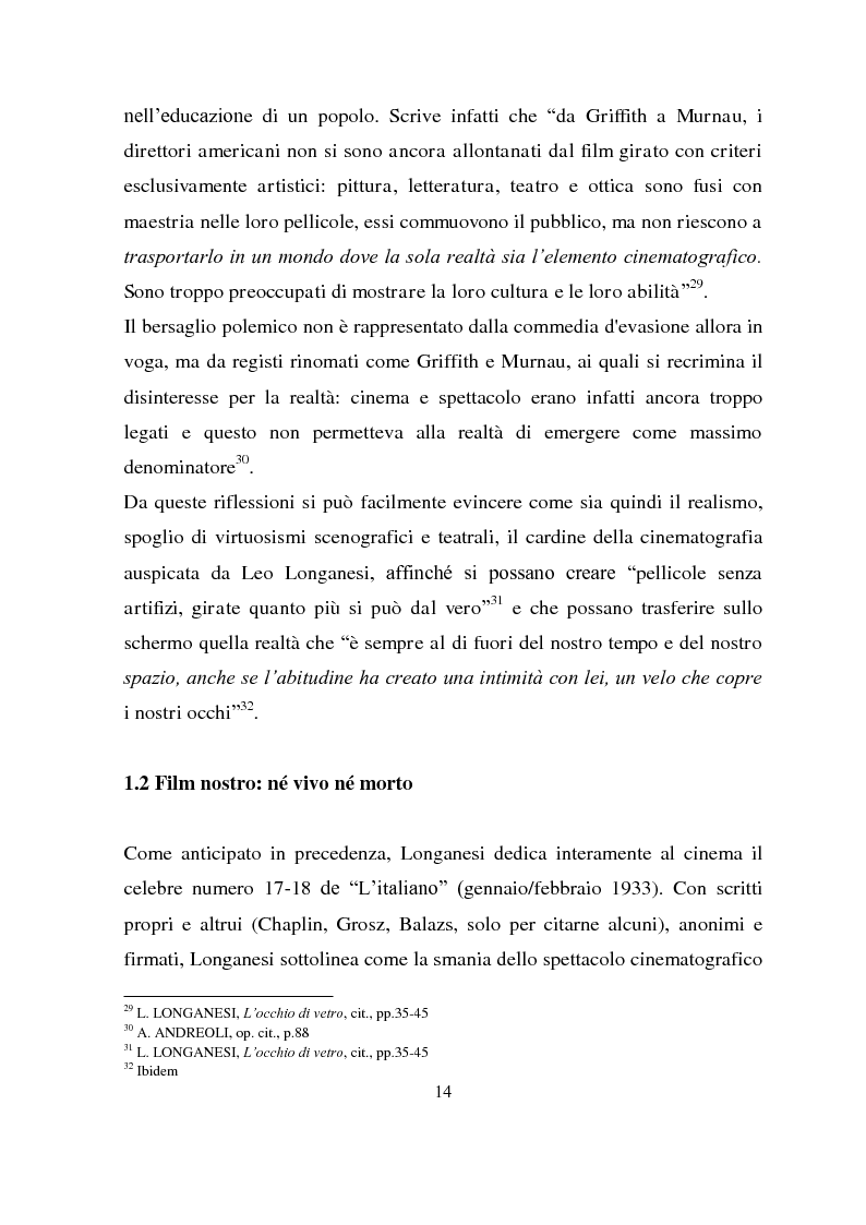 Anteprima della tesi: Longanesi e il cinema: da ''Dieci minuti di vita'' a ''Vivere ancora'', Pagina 11