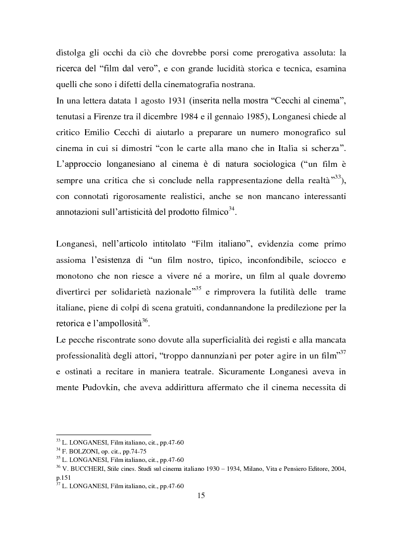 Anteprima della tesi: Longanesi e il cinema: da ''Dieci minuti di vita'' a ''Vivere ancora'', Pagina 12